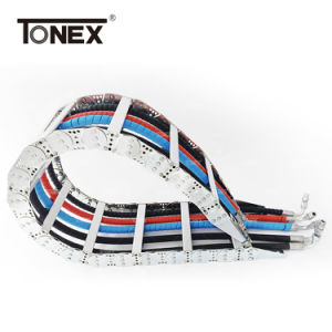 Steel Cable Drag Chain Steel Stainless Cable Drag Chain Bridge Type Metal Drag Chain for CNC Machine