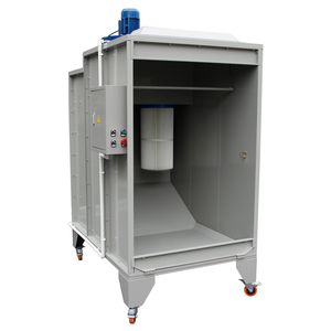 Small Powder Coating Spray Booth for Batch Painting Metals