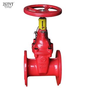 Fire Signal Series Red Color Water System Ductile Iron Body Gate Valve