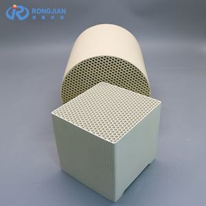 Square Shape Cordierite Honeycomb Ceramic Accumulator Honeycomb Ceramics Regenerator