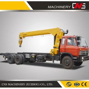 Factory Direct Sale 16 Ton Telescopic Boom Truck Mounted Crane Hydraulic Straight Arm Mobile Lorry Crane Truck with ISO9001 Certificate