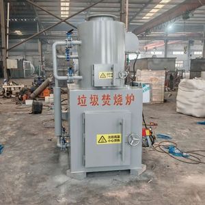 Smokeless Diesel LPG Solid Waste Treatment Incinerator Combustion Furnaces for Medical Hospital Clinical Kitchen Garbage Pet Animal Cremation Incinerator