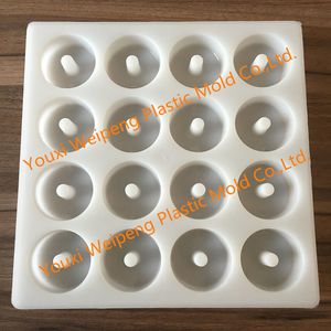 Plastic Injection Moulding Concrete Block Spacer Mold (YB5216) for High-Speed Railway