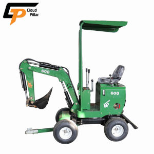 Chinese Machinery Cheap Best Price Hydraulic Micro Smallest Mini New Wheel Digger Bucket Excavator 600kg Machine for Sale UK