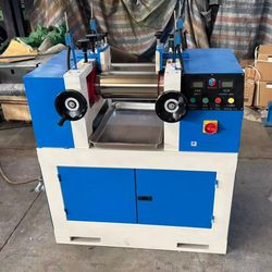 Xk-160 Laboratory Mixing Mill Machine, 2 Roll Lab Rubber Mixer Mill for Rubber and Plastic with CE