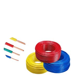 Fire Resistant BV 1.5mm 2.5mm 4mm Copper Core Hard Electric Wire for Household