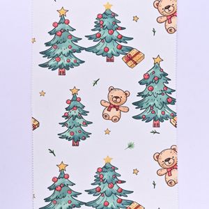 Printed Polyester Needle Punched Non Woven Interlining Fabric for Christmas Crafts