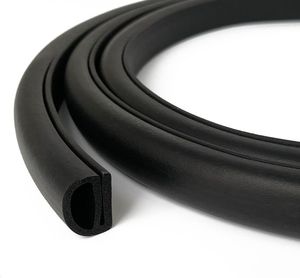 Self Adhesive Square EPDM Foam Seal Strip Rubber Profiles Sponge Rubber Gasket
