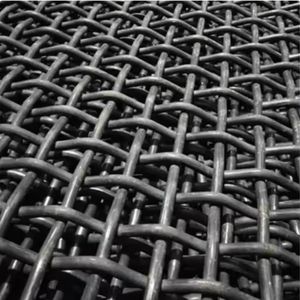 65# High Carbon Crimped Square Wire Mesh for Mining Machine Screen Mesh