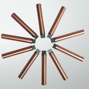 Tungsten Copper Contact Tips for Spot Welding 45L X 1.0mm