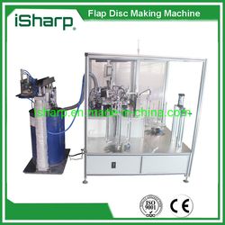 Isharp Hot Sale Full Automatic Flap Disc Making Machine