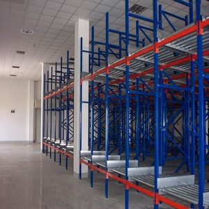 Heavy Duty Steel Roller Gravity Pallet Rack for Warehouse Storage
