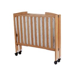 Hotel Kids Morden Foldable Adjustable Wooden Baby Crib