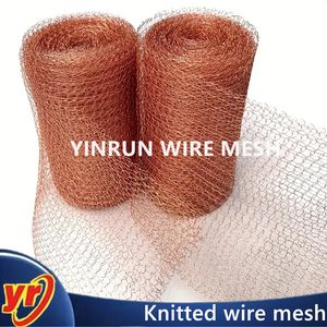 Source Factory of Brass/Copper Knitted Wire Mesh 300mm*600mm Wide