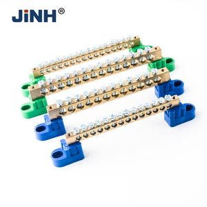 Neutral Links Bus Bar DIN Rail Electrical Wire Cable Connector Copper Busbar Terminal Block