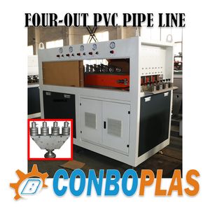 Plastic Tube Extruder Double Four out PVC Conduit Pipe Extruder
