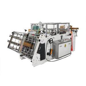 Electric Cartoning Maker Corrugated Cardboard Paper Carton Erecting Automatic Box Making Machine