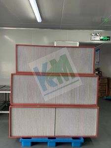 High Temperature HEPA Air Filter Clapboard Filter with 304 Frame