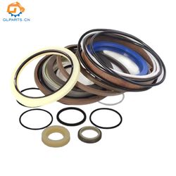 Glparts Oil Seal 173-4565 191-7725 for 438d 428d 416D 420d 424D 442D Excavator Hydraulic Cylinder Seal Kit Rubber O Ring 1734565 1917725