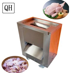 (QH700+) Chicken Meat Dicer Machine Stainless Steel Poultry Chopping Machine Price for Butchery