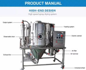 Whey Powder Drying Machine Nozzle Jet Spray Dryer Spray Dryer Granular Machine