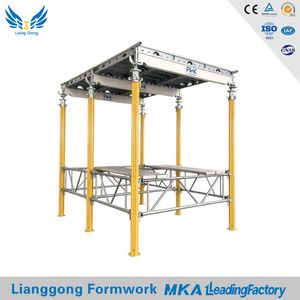 Lightweight Easy Install Aluminum Skydeck for Slab Construction Horizontal Formwork Concrete System