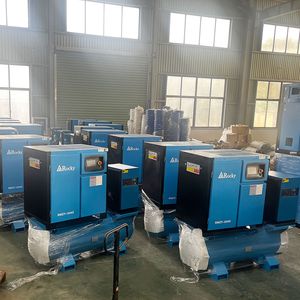 Factory Direct Sale Screw Rotary 11kw 15HP 500L Tank Screw Compressor Manufactures