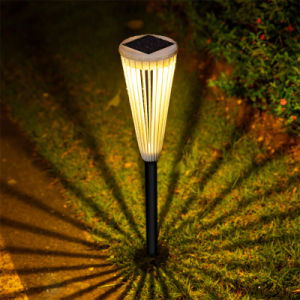 New Decoration Outdoor Solar Lawn Lamp Polychrome Lawn Waterproof Pathway Solar Garden Light