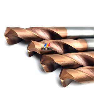 CNC Machine Milling Tungsten Steel Drill Bit Shank Tool Solid Carbide Internal Cooling Drill Factory Price