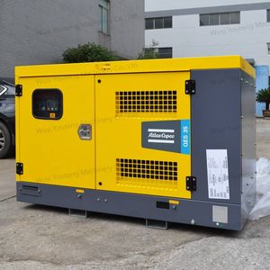 Atlas Copco 400V 50Hz 60Hz Silent Container Type Intelligent Diesel Generator with Auto Start Remote Start