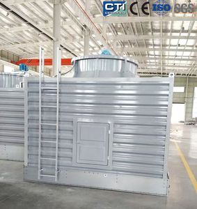 CTI Certified Fiberglass Square FRP Open Counter Flow Cooling Tower for HVAC and Chiller System