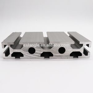Industrial Normal Silver Manufacturing Aluminium Profile Extrusion