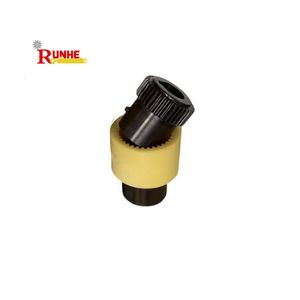 Custom Tooth Flexible Couplings Elastic Couplings Nl2/3/4/5/6/7/8/9/10 Nylon Sleeve Gear Shaft Couplings for Hydraulic System