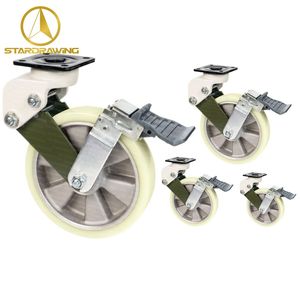Stardrawing 75/100/125/130/150/200mm South Korea Industrial Spring Loaded Wheel Caster