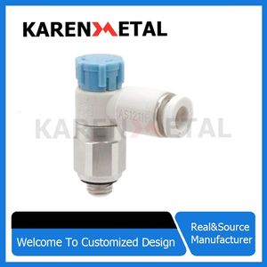 Precision Adjustable Push Lock Elbow Valve for Speed Control