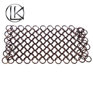 Hot Sale Decorative 304 Stainless Steel Interlocking Ring Mesh for Interior Design