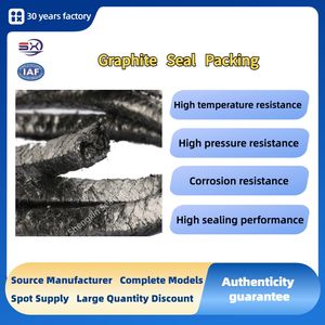 Carbon Packing Flexible Nickel Wire Packing Water Pump Valve Body Graphite Packing Packing