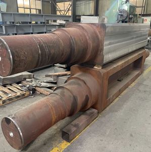Metal Custom Machined Part Oversized Industrial Structural Weldment Parts Contract Manufacturing Heavy Machinery Components Precision Machining OEM Metal Part