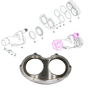 Wear Plate for Pumping System S Valve Assembly Concrete Machinery Concrete Pump Parts