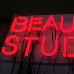 Customize Acrylic Neon Letters LED Neon Signs for Christmas Lighting Display