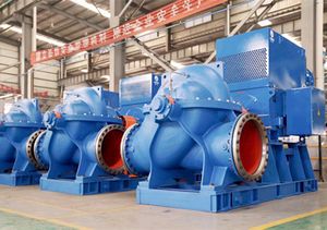 Double Suction Horizontal Split-Casing Type Hot Water Circulation Pump