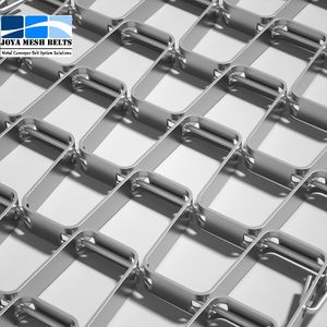 Food Grade Stainless Steel Honeycomb Wire Mesh Belt Flat Wire Conveyor Belt for Tin Washing Industry