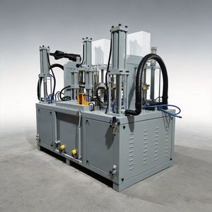 Vertical Double Station Lost Wax Injection Casting Molding Machine