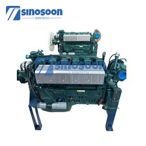 HOWO Shacman Transport Cargo Tractor Tipper Trailer Parts 371HP Diesel Engine Wd615.47 D10.38 Wd618 Wp12 Truck Engine Assembly