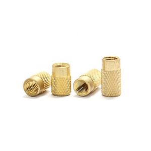 China Wholesale Manufacturer Brass M3 M6 M8 Knurled Nut Threaded Insert Nut