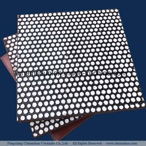 Wear Resistant Ceramic Lining Composite with Rubber