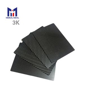 China Factory Carbon Fiber Panel Sheet Glossy Matte Color