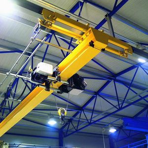Warehouse Single Girder Travelling Electric Beam Bridge Crane