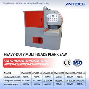 High Precision Heavy-Duty Multi-Blade Plank Saw with Multi-Blade Design