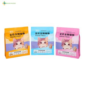 Pet Food Packaging Bags Custom Printed with Zipper